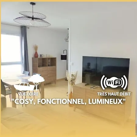 Vulcain 4, 14Eme, Ile De Nantes, Vue Exceptionnelle Avec Parking Appartement Buitenkant foto