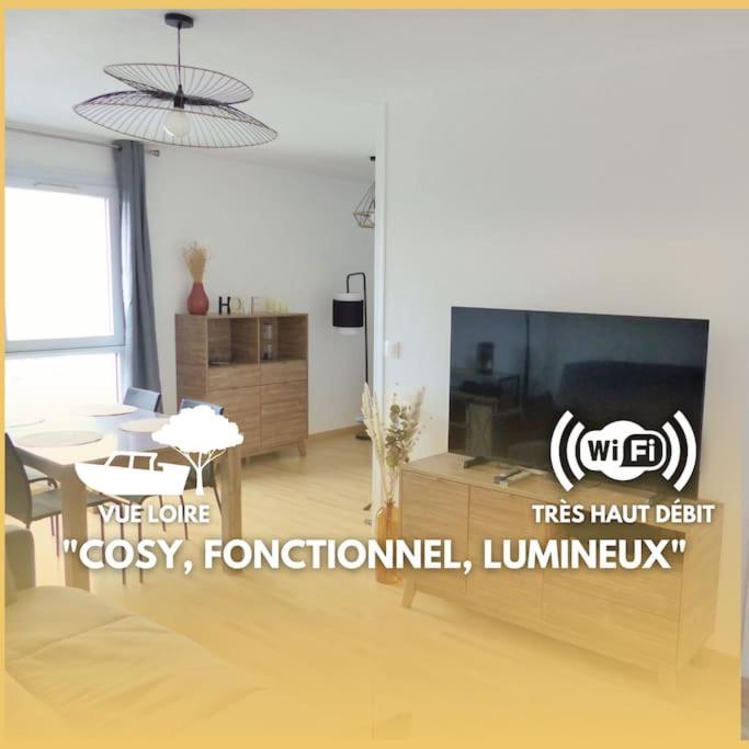 Vulcain 4, 14eme, Ile De Nantes, Vue Exceptionnelle Avec Parking Appartement